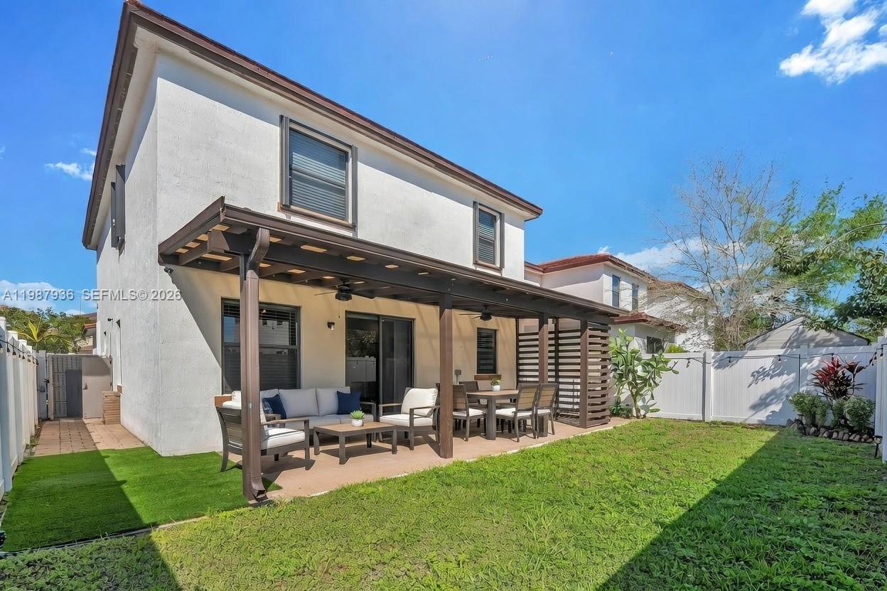 10521 West 35th Way Hialeah, FL 33018 - Photo 26 of 53 AI-staged patio