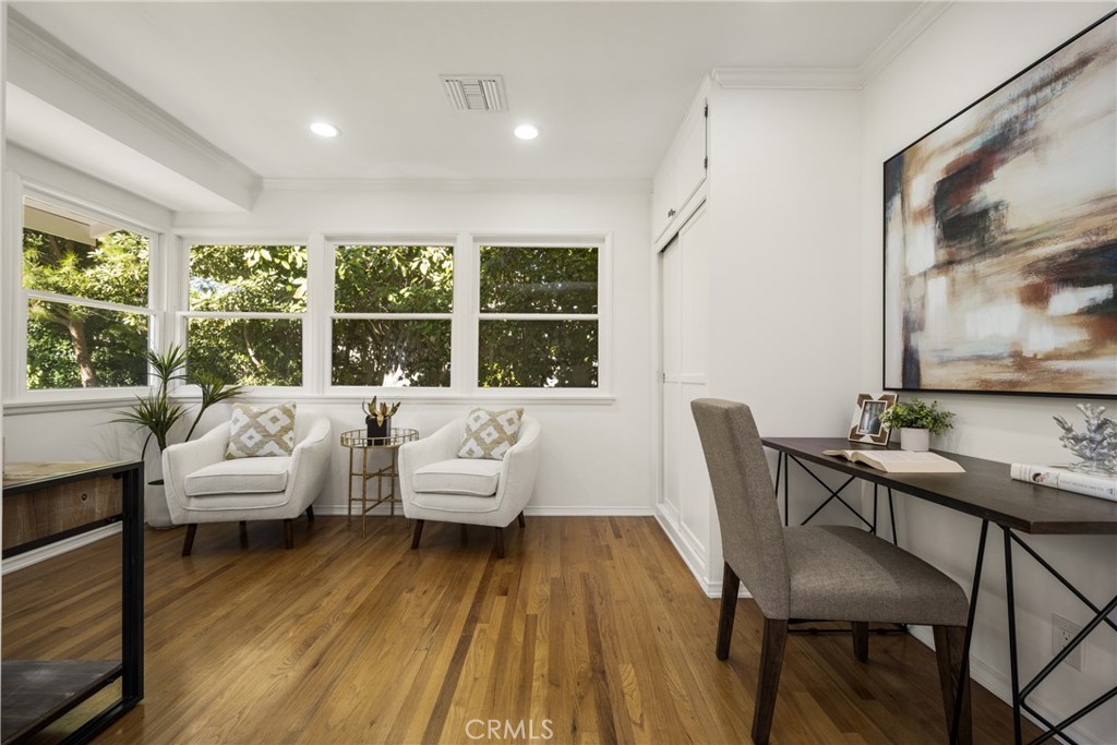 1225 Wabash Street Pasadena, CA 91103 - Photo 27 of 43 a living room with furniture and a large window