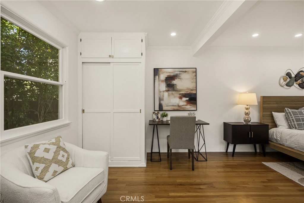 1225 Wabash Street Pasadena, CA 91103 - Photo 29 of 43 a living room with furniture and a fireplace
