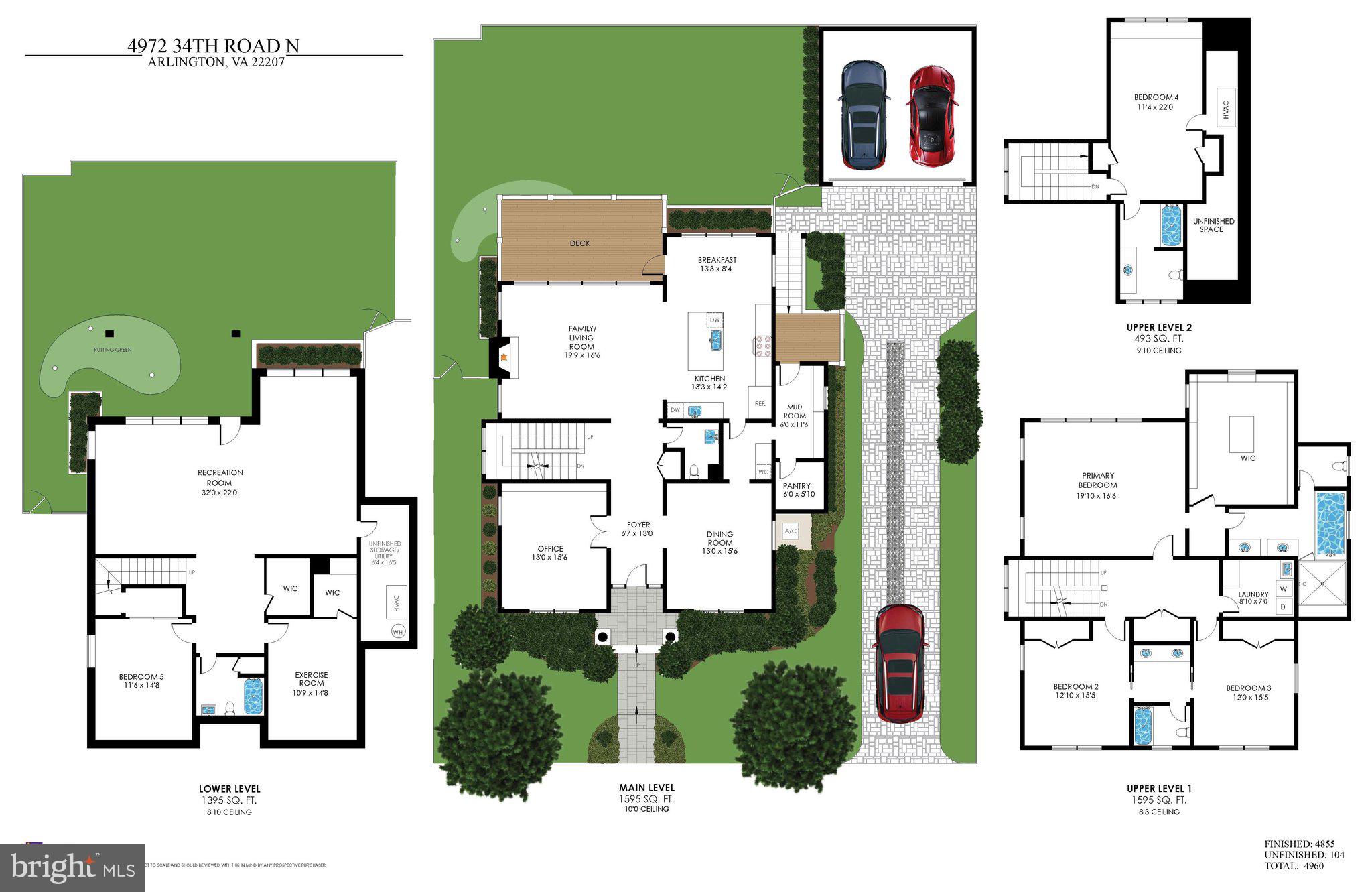 4972 34th Road North Arlington, VA 22207 - Photo 54 of 54 Floor Plans