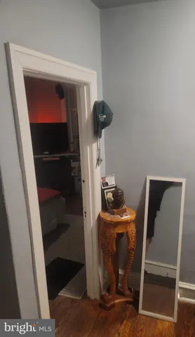 a room with storage and utility