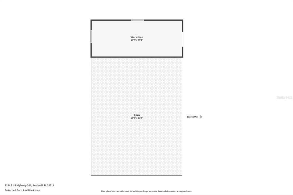 8234 Highway 301 Bushnell, FL 33513 - Photo 51 of 52 a picture of a room with a floor to a refrigerator