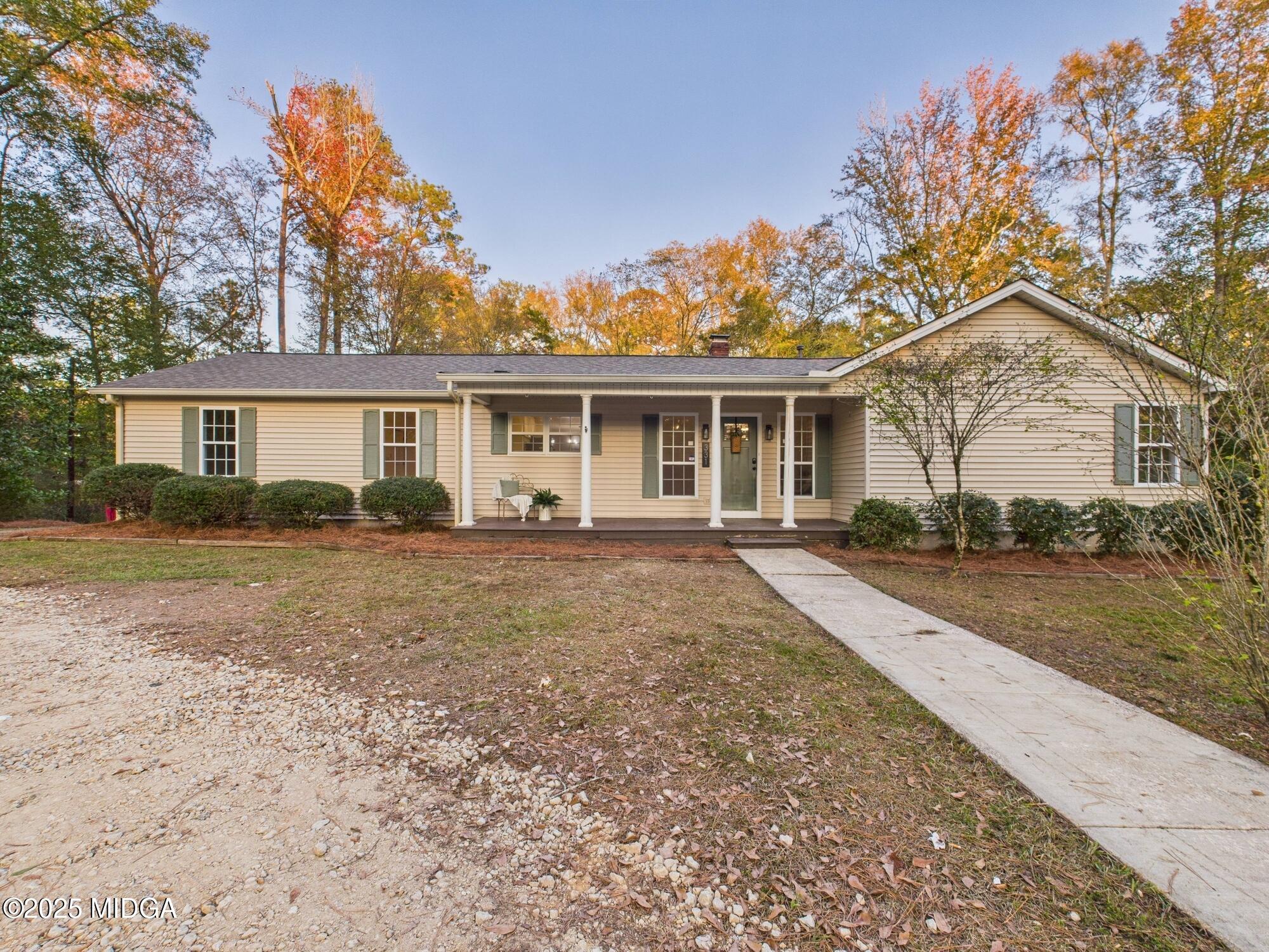 331 Marjane Drive Macon, GA 31210 - Photo 2 of 43 front view of a house and a yard
