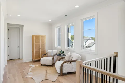 a front view of a house with a porch