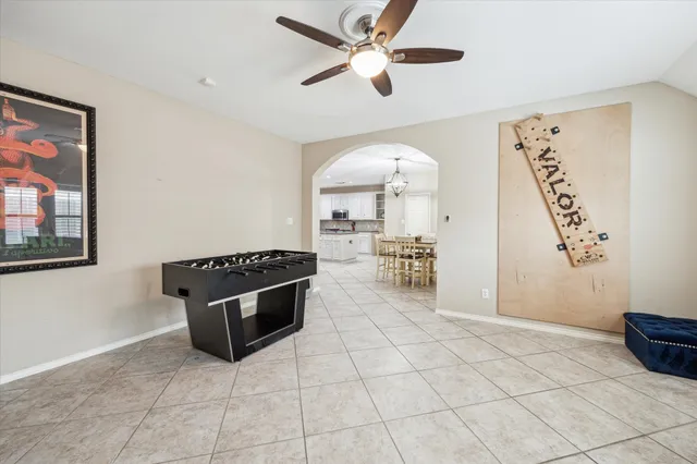 a living room with a couch