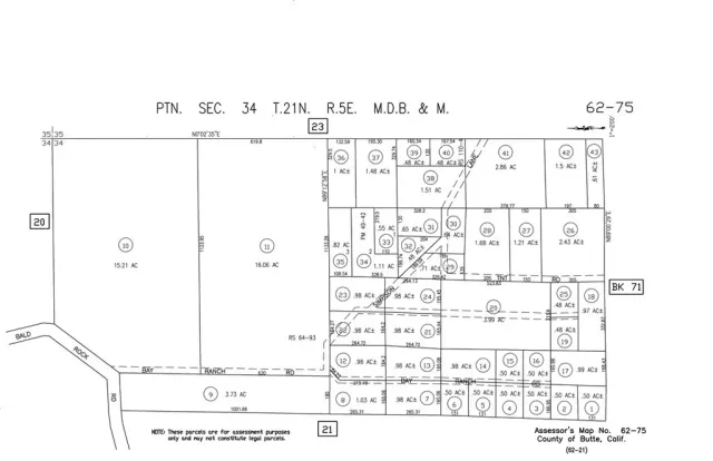 $5,000 | 0 Bay Ranch Road, Berry Creek, CA 95916