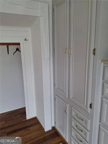 a view of wooden floor