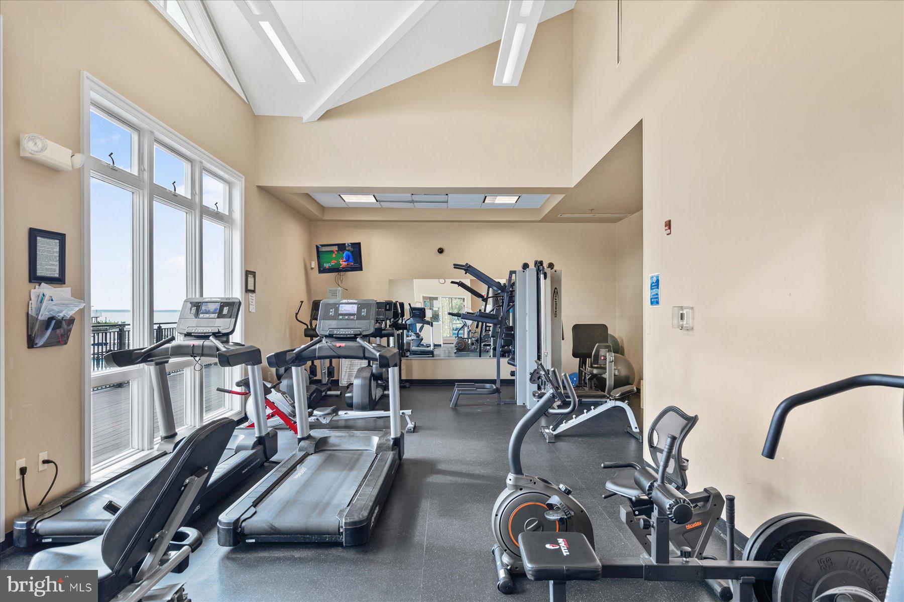 3336 Blackbeard Road Greenbackville, VA 23356 - Photo 29 of 51 a view of a room with gym equipment