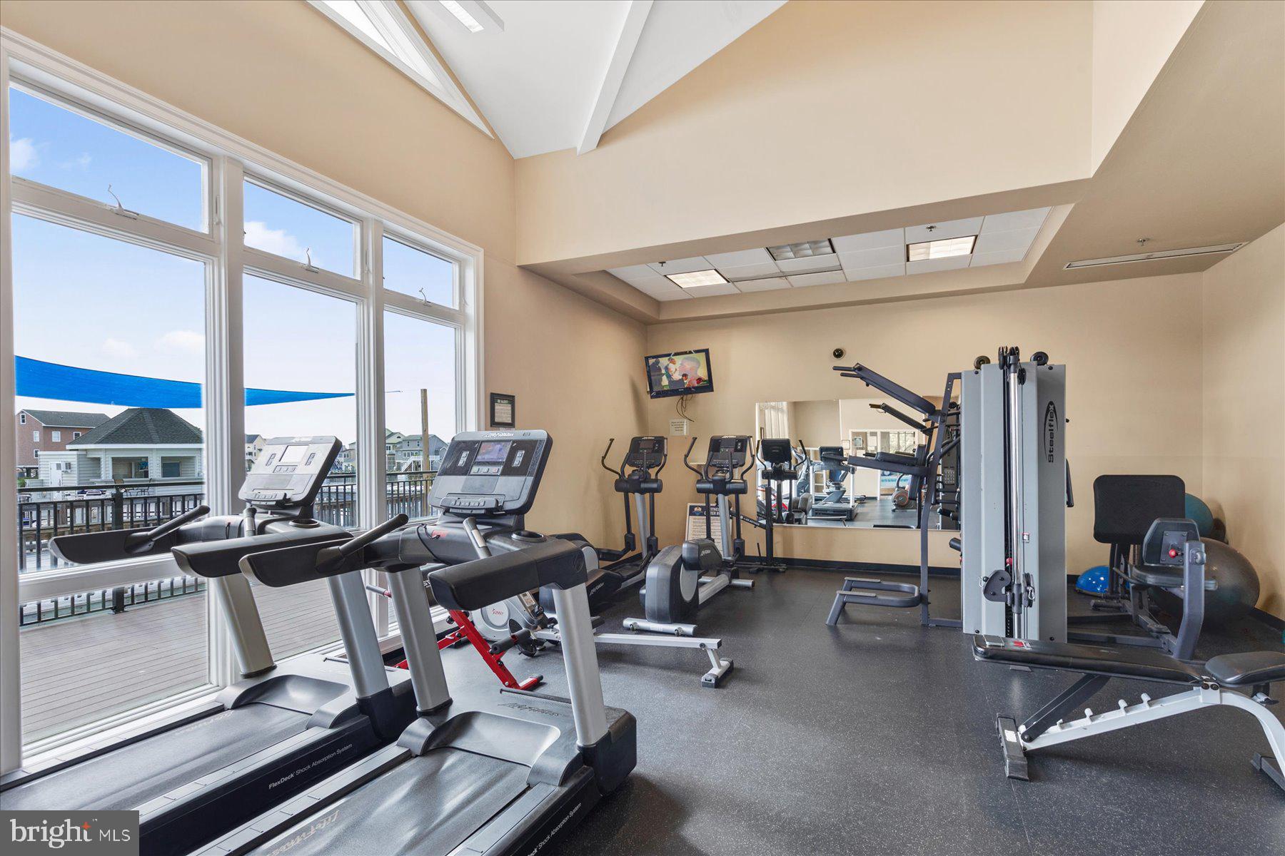 3336 Blackbeard Road Greenbackville, VA 23356 - Photo 30 of 51 a view of a room with gym equipment