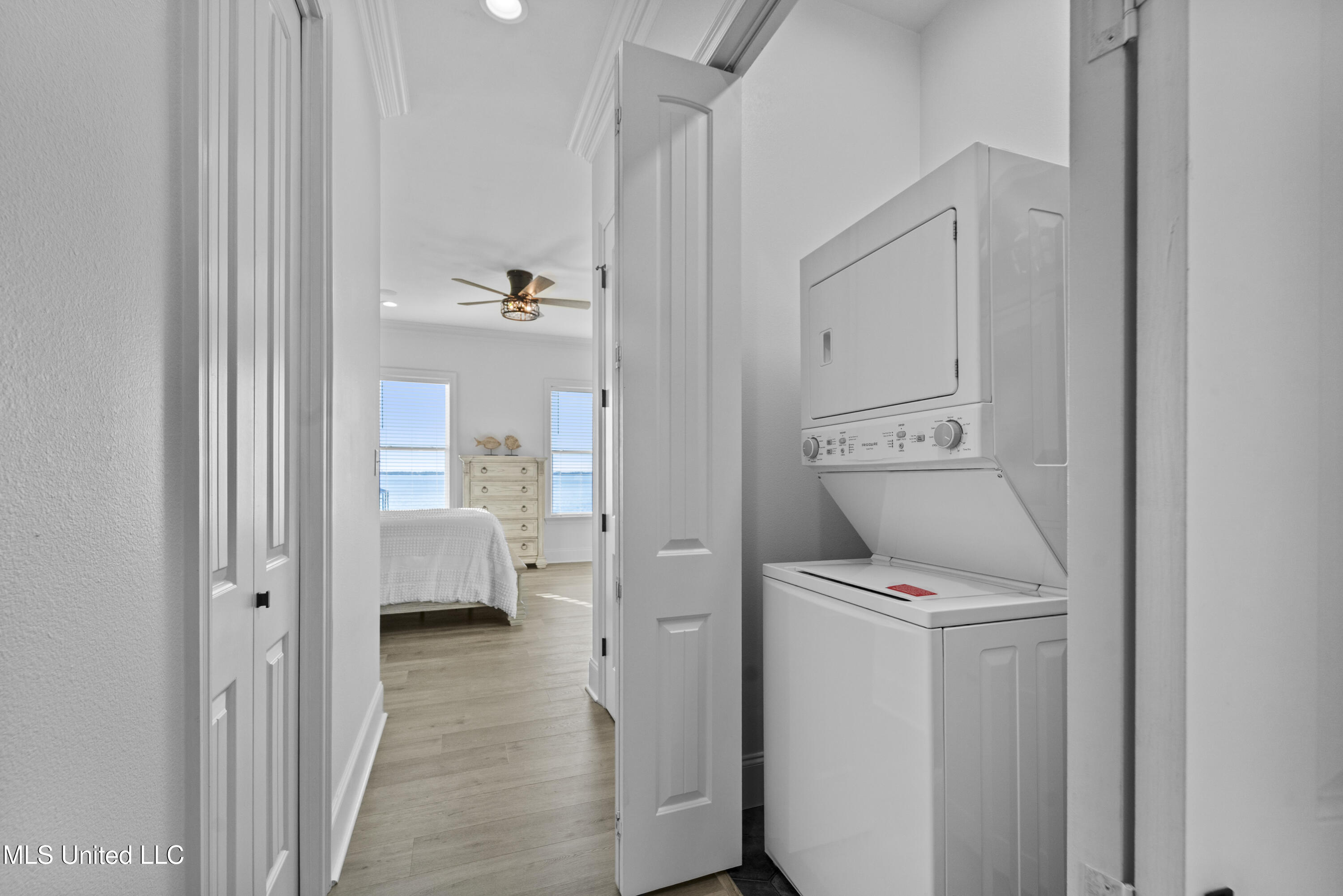 527 Sandy Hook Drive Pass Christian, MS 39571 - Photo 12 of 35 Laundry Closet in Primary Suite