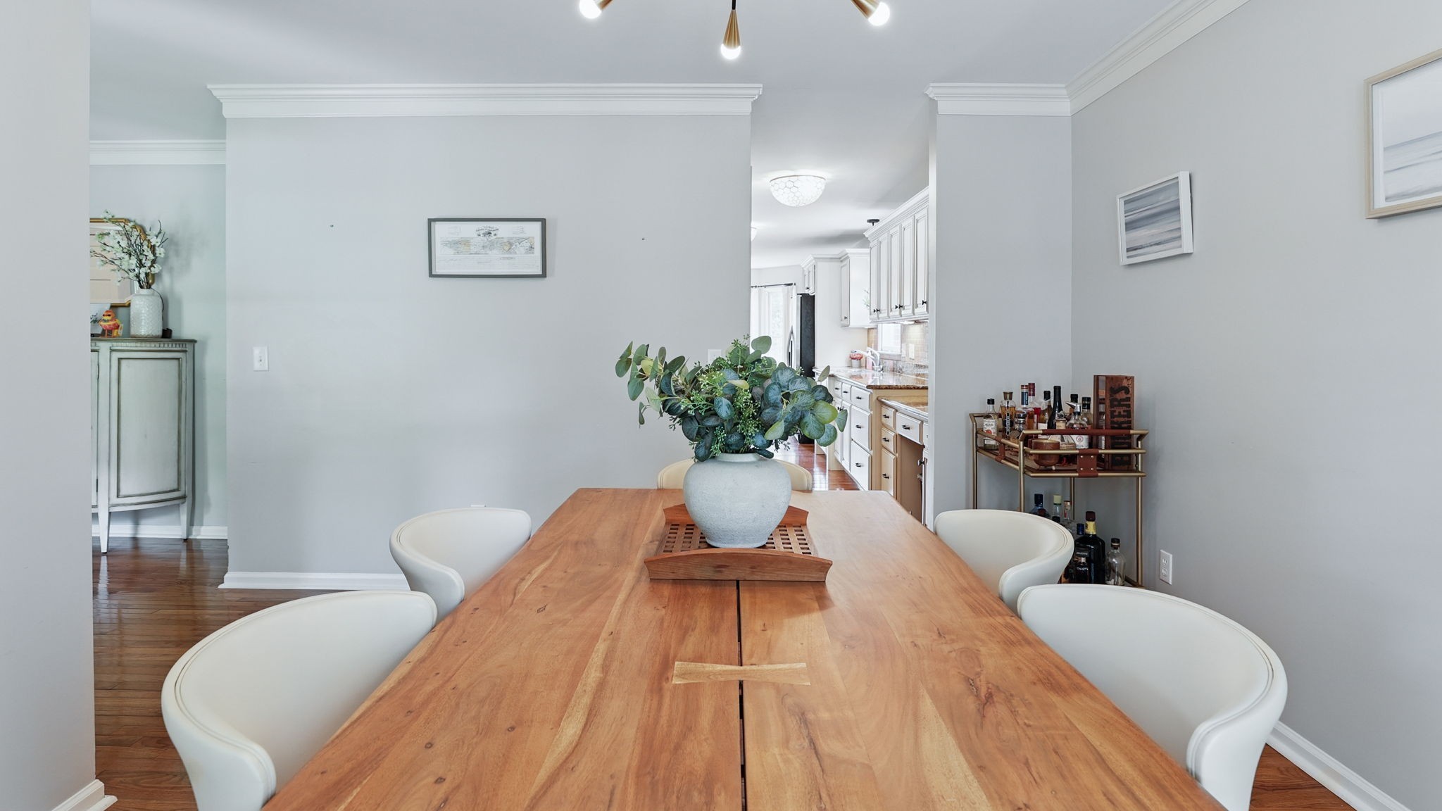 1719 Waterford Road Murfreesboro, TN 37129 - Photo 20 of 55 a view of a dining room with furniture and wooden floor