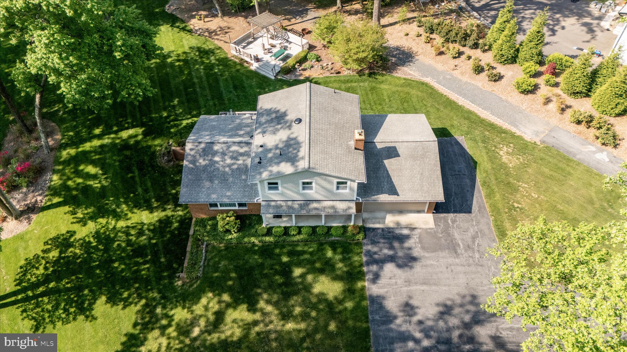13949 Brighton Dam Road Clarksville, MD 21029 - Photo 10 of 27 an aerial view of a house with a yard