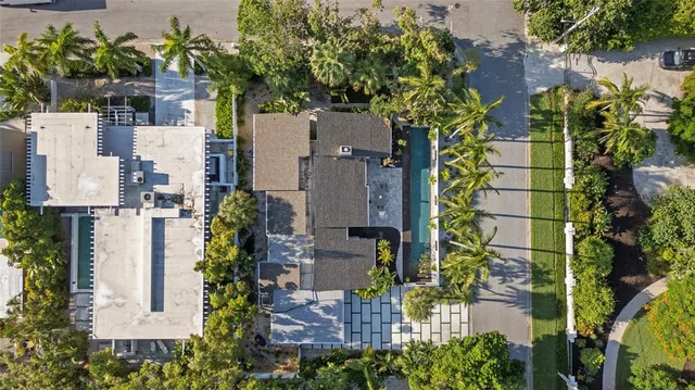 aerial view of multiple house