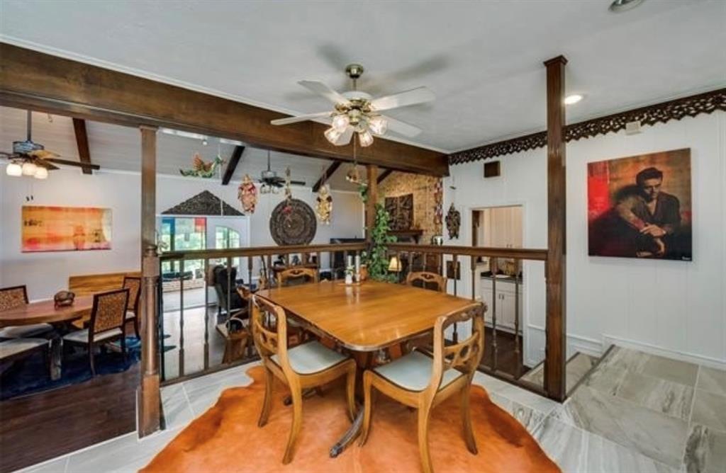 6049 West Red Bird Lane Dallas, TX 75236 - Photo 11 of 34 a dining room with furniture and window