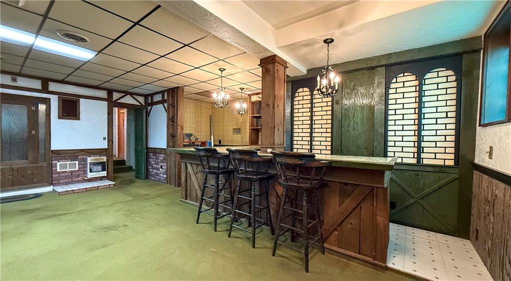 122 Lower Troy Hill Road Kittanning, PA 16201 - Photo 31 of 42 a view of a dining room with furniture window and outside view