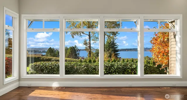 a view of front door