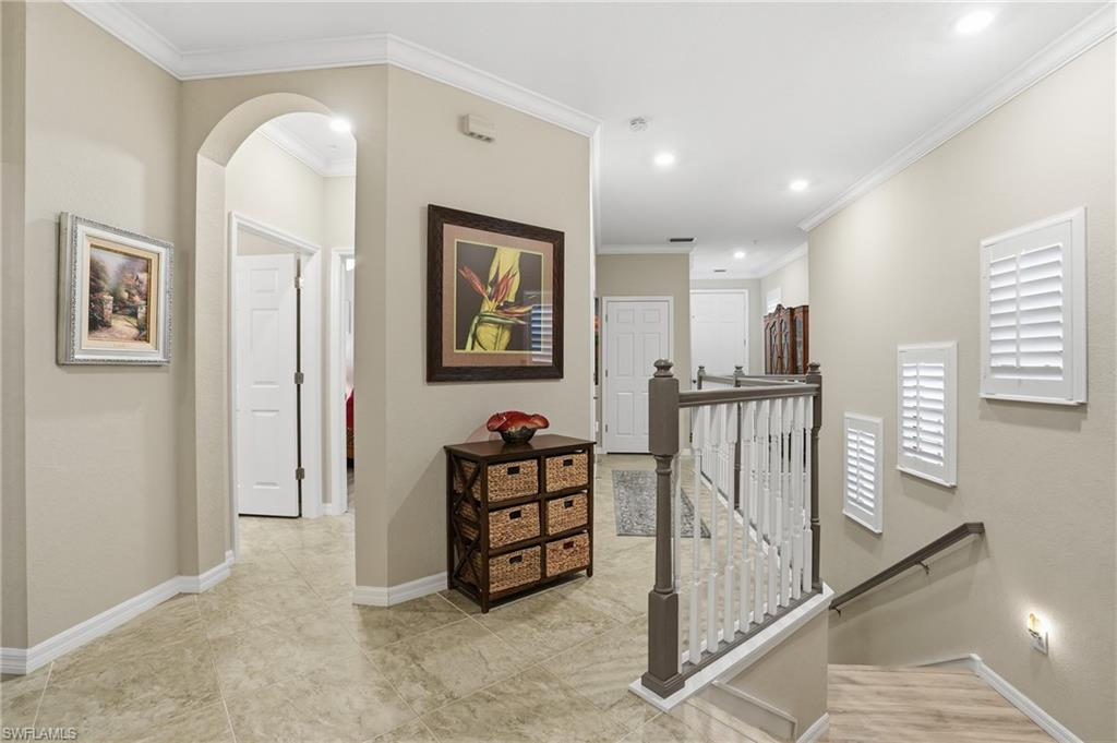 10505 Casella Way, Unit 202 Fort Myers, FL 33913 - Photo 13 of 50 a view of a hallway with workspace