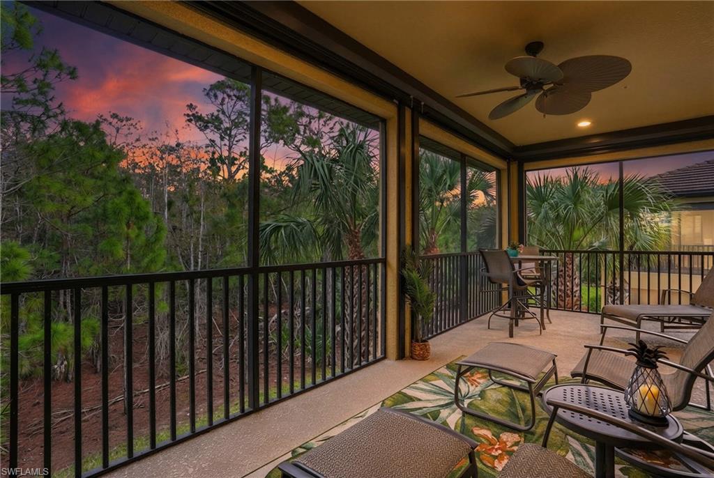 10505 Casella Way, Unit 202 Fort Myers, FL 33913 - Photo 44 of 50 a balcony with chairs