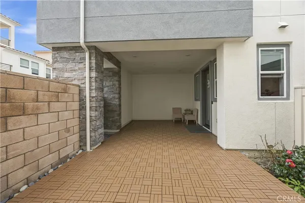 a view of a room with table and chair
