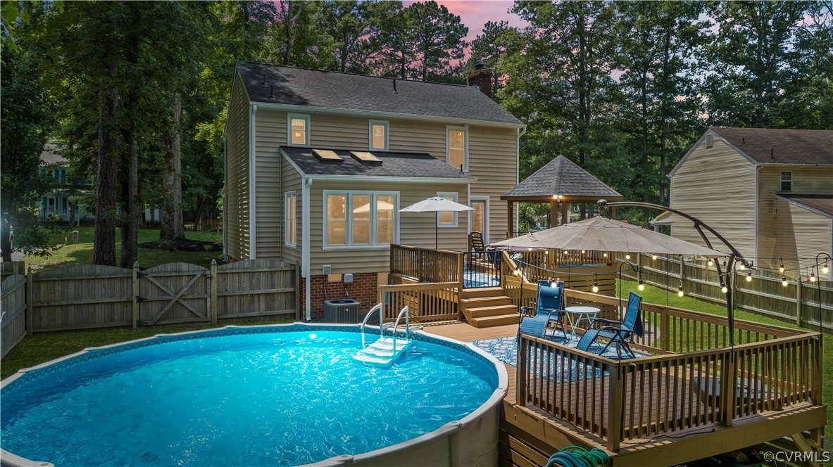 10806 Ridgerun Road Chesterfield, VA 23832 - Photo 2 of 48 front view of house with a yard