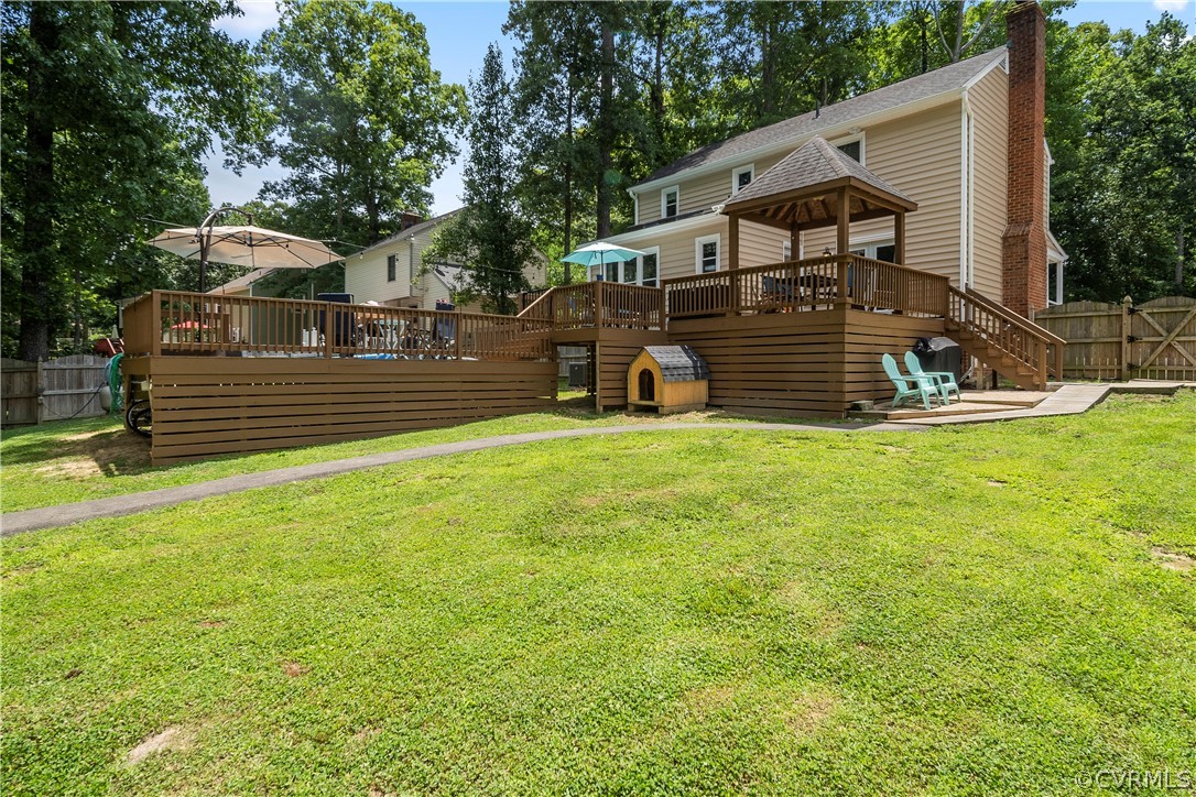 10806 Ridgerun Road Chesterfield, VA 23832 - Photo 40 of 48 a front view of a house with a yard