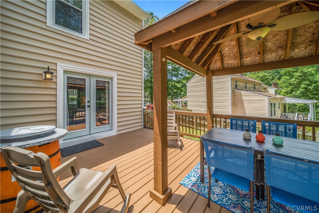 10806 Ridgerun Road Chesterfield, VA 23832 - Photo 43 of 48 a balcony with furniture and a potted plant