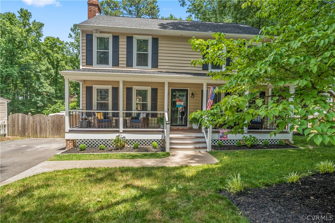 10806 Ridgerun Road Chesterfield, VA 23832 - Photo 45 of 48 a view of a house with a yard