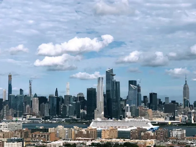 a view of a city with lot of buildings