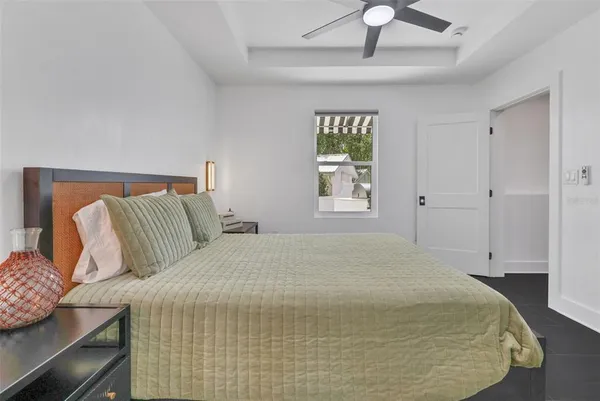 a view of living room with furniture and a flat screen tv