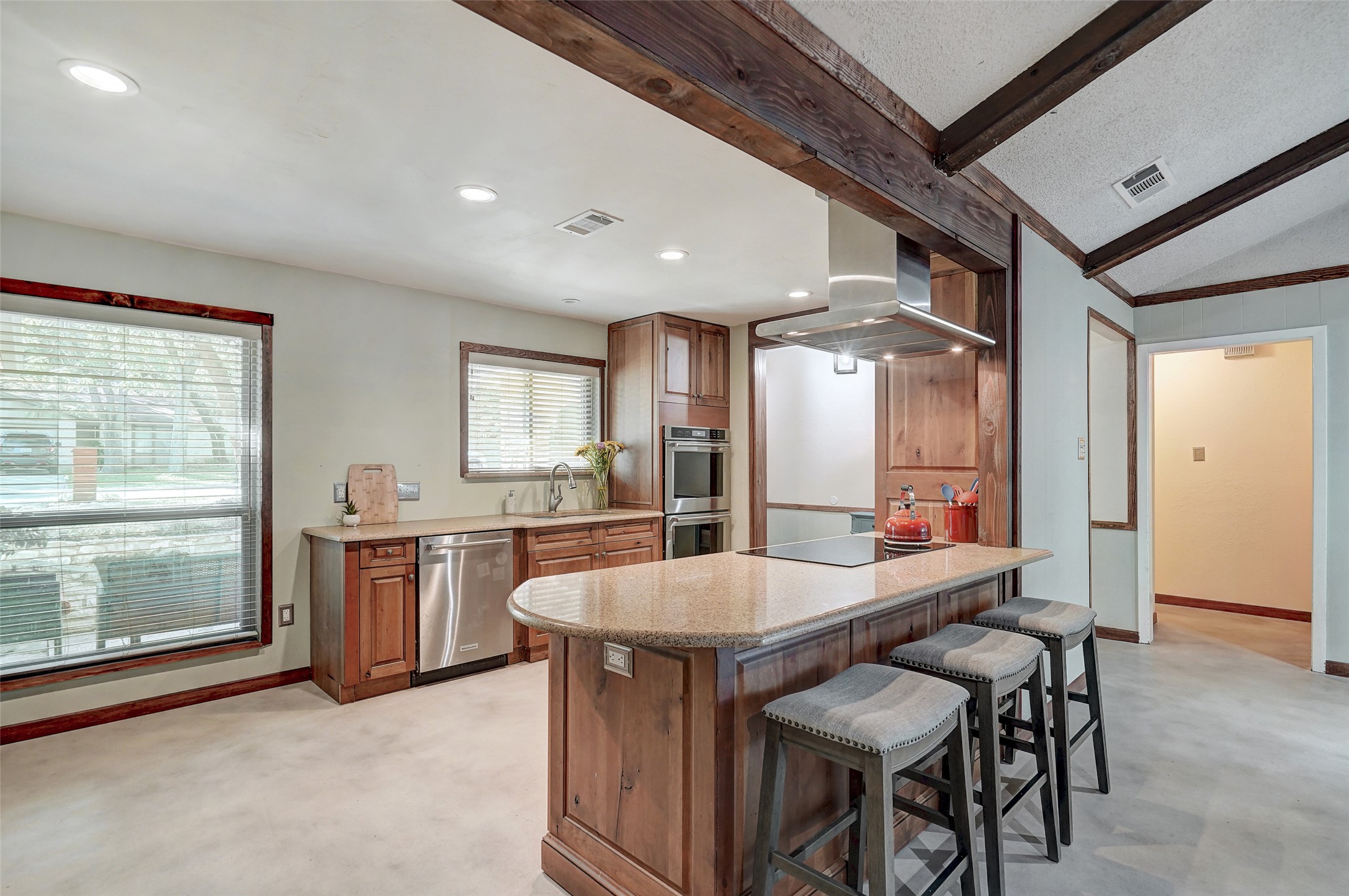 1105 North Riviera Circle Cedar Park, TX 78613 - Photo 6 of 32 a view of a dining room with furniture window and wooden floor