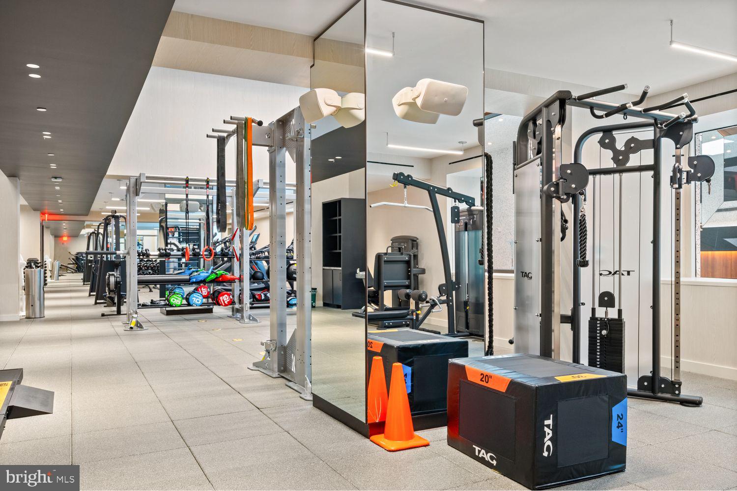 601 Wharf Street Southwest, Unit 301 Washington, DC 20024 - Photo 28 of 53 a view of gym