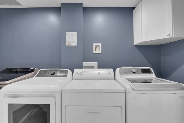 a view of storage and utility room