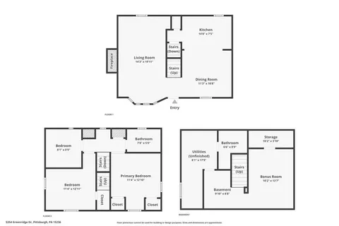 $260,000 | 5354 Greenridge Drive, Pittsburgh, PA 15236