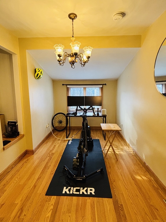 24 Meacham Street, Unit 2 Somerville, MA 02145 - Photo 9 of 11 a view of a room with gym equipment
