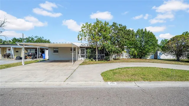 a view of a house with a outdoor space