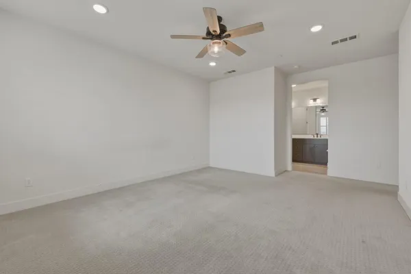 a view of empty room