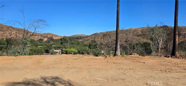 a view of a large mountain