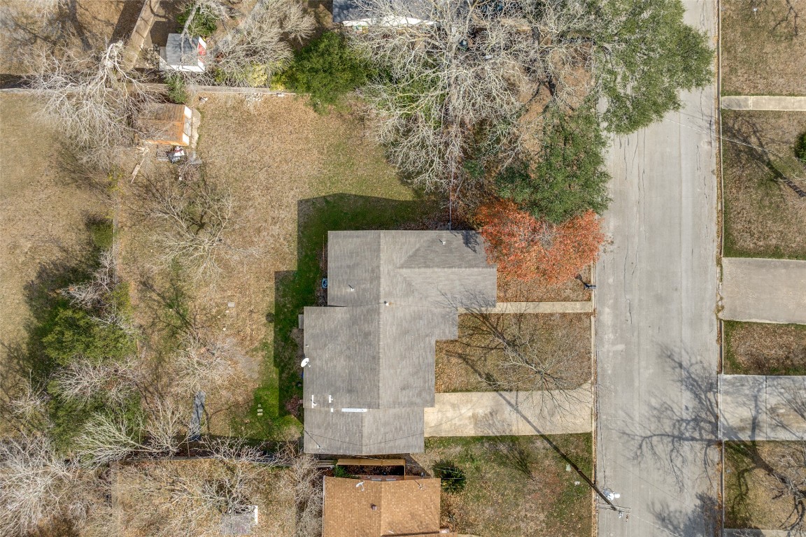 705 Campbell Street Lockhart, TX 78644 - Photo 29 of 30 a aerial view of a house with a yard