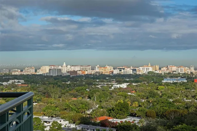 a view of a lake from a yard