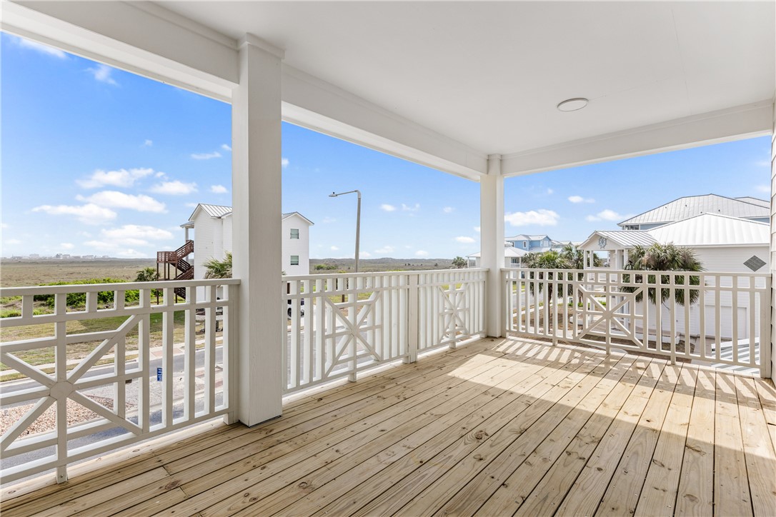 129 Frontside Drive Corpus Christi, TX 78373 - Photo 15 of 21 a view of a balcony with wooden floor