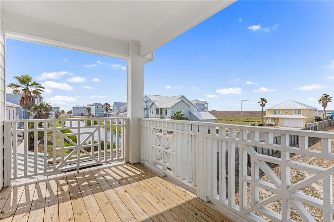 129 Frontside Drive Corpus Christi, TX 78373 - Photo 16 of 21 a view of a balcony with wooden floor