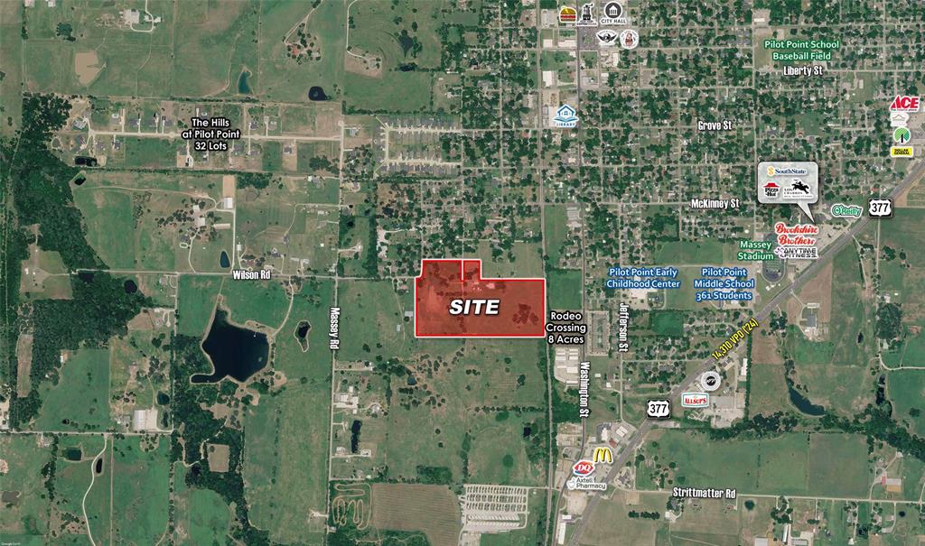 819 South Morrison Street Pilot Point, TX 76258 - Photo 4 of 12 a picture of city view