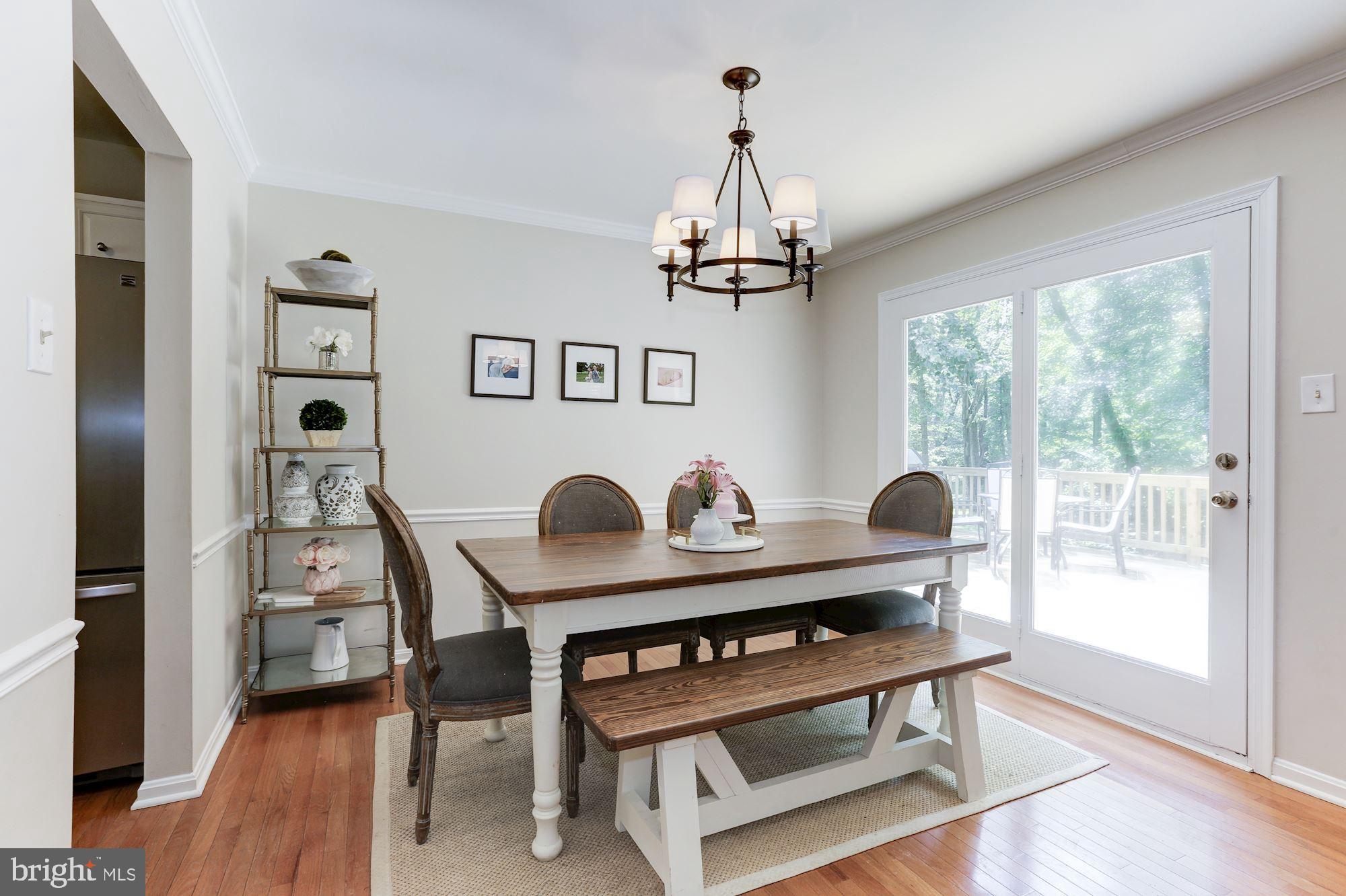 12335 Coleraine Court Reston, VA 20191 - Photo 13 of 84 Dining Room - Hardwood Floors