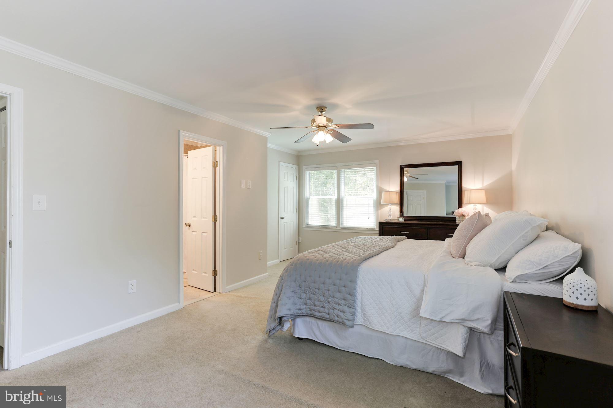 12335 Coleraine Court Reston, VA 20191 - Photo 31 of 84 Master Bedroom Features TWO Large Closets!