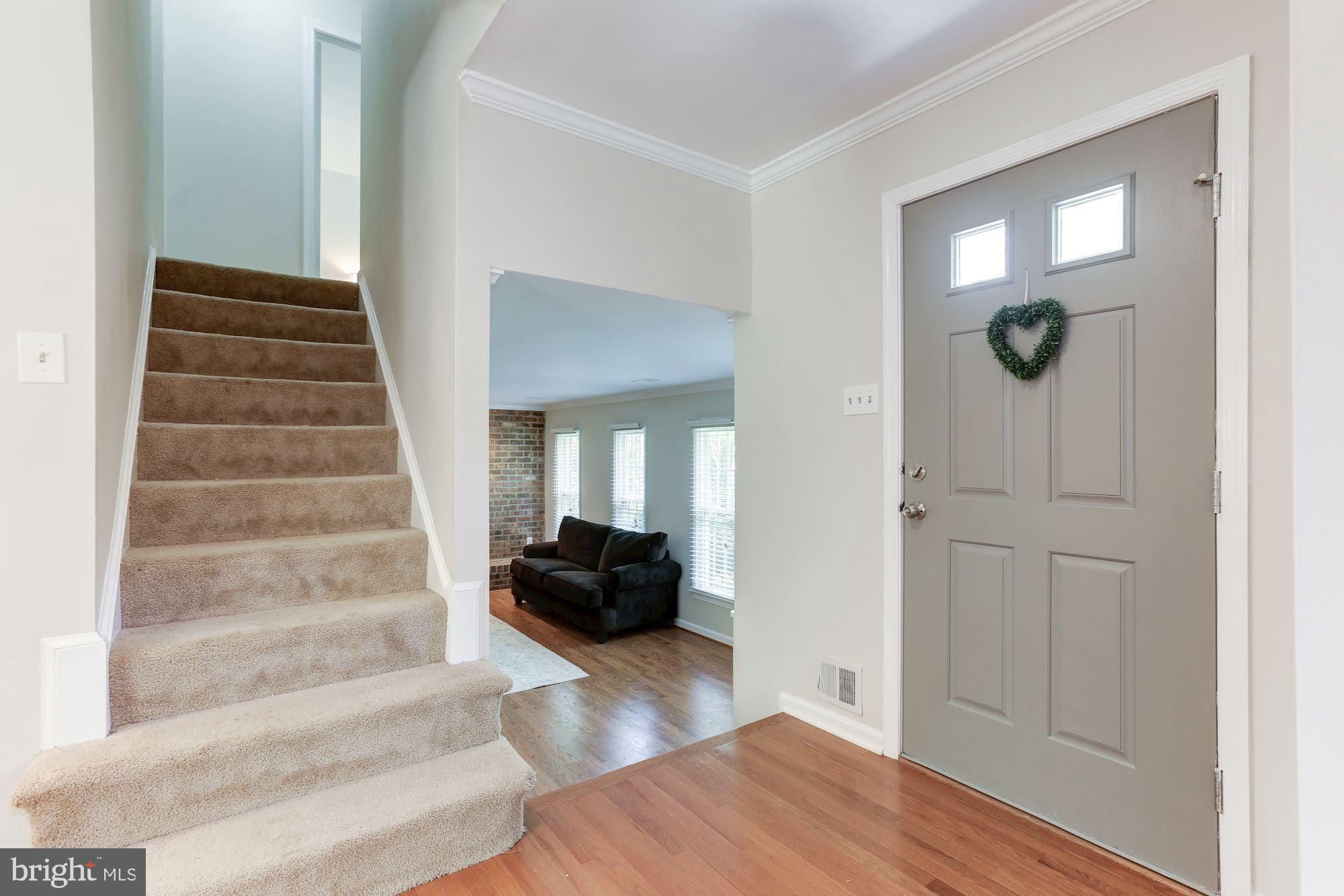12335 Coleraine Court Reston, VA 20191 - Photo 41 of 84 Foyer Leading to Lower Level Family Room