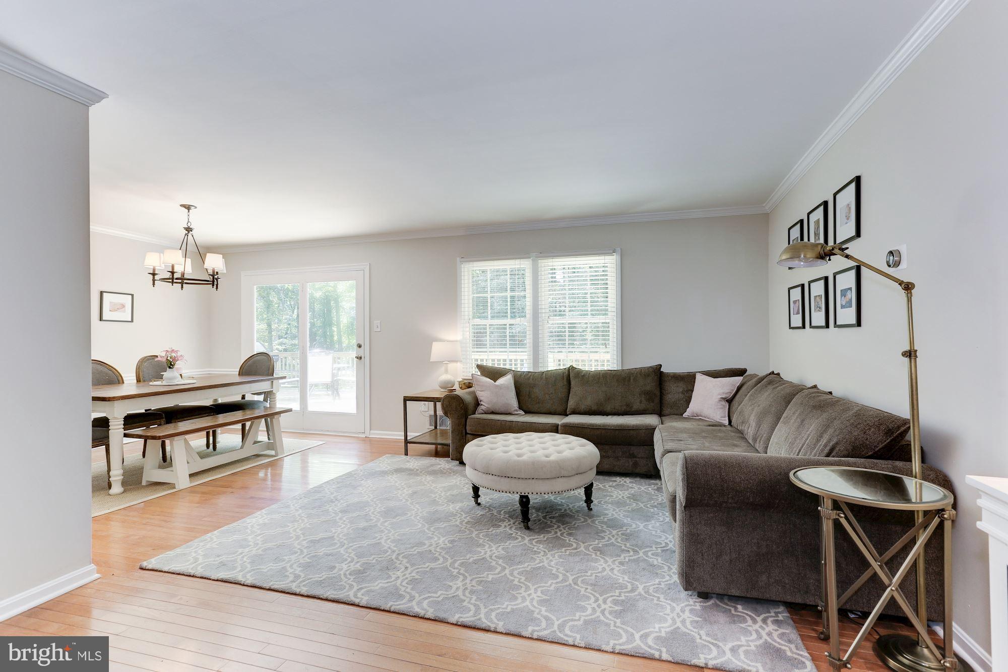 12335 Coleraine Court Reston, VA 20191 - Photo 9 of 84 Living Room - Light, Bright, & Airy!