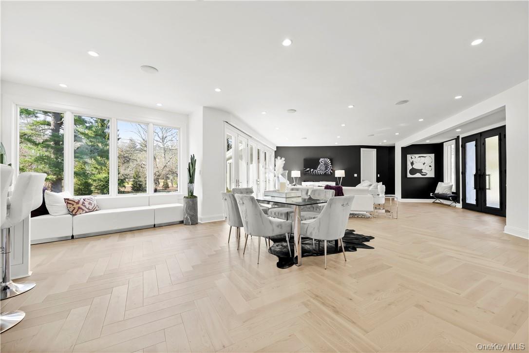 343 Purchase Street Rye, NY 10580 - Photo 12 of 36 a view of a dining room with furniture window and outside view