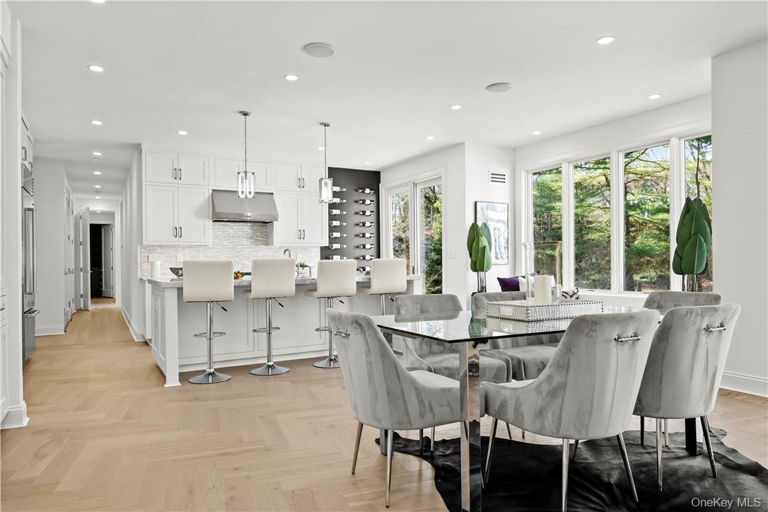 343 Purchase Street Rye, NY 10580 - Photo 13 of 36 a view of a dining room with furniture window and outside view