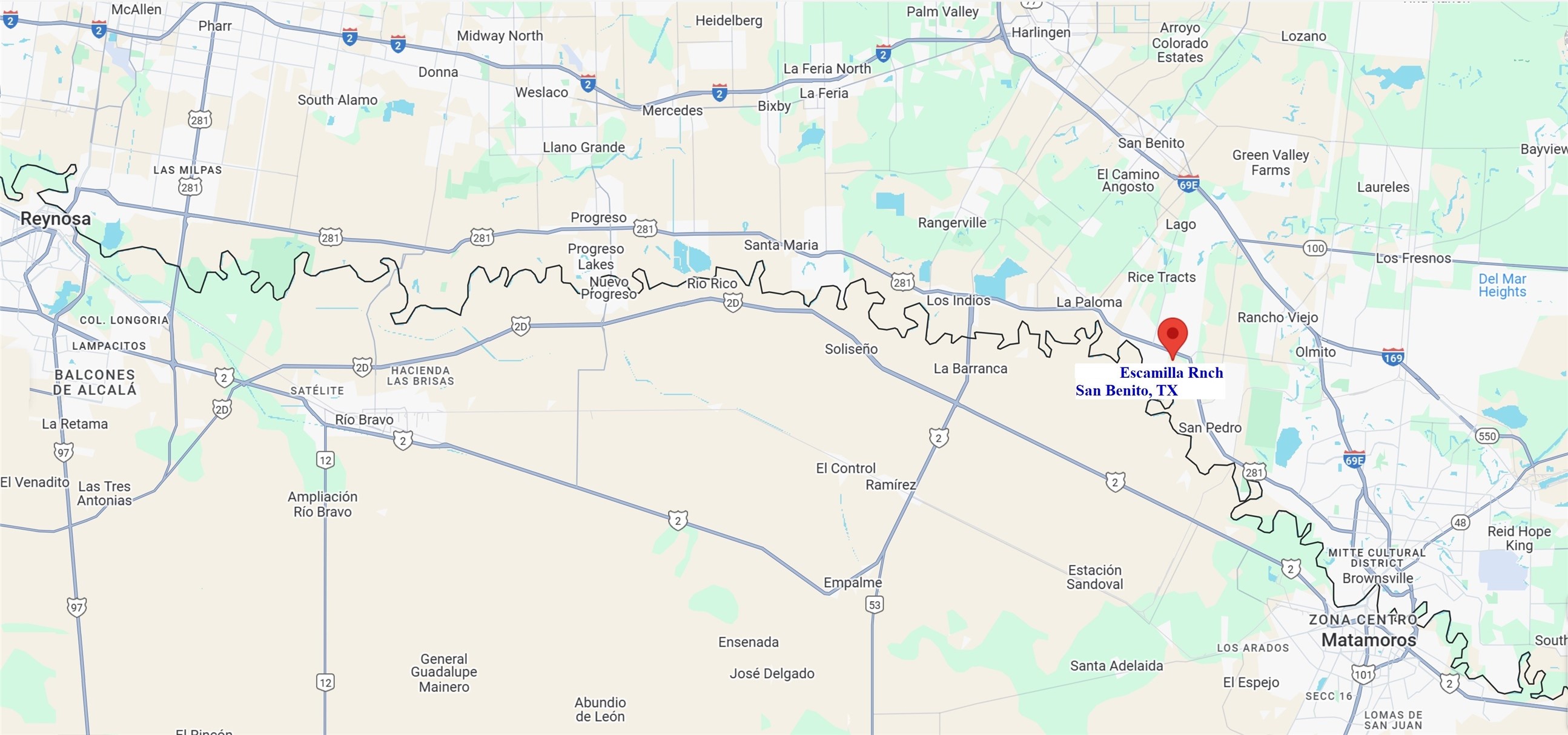 37658 Garza Road San Benito, TX 78586 - Photo 7 of 7 a close up of a white house with a large tree