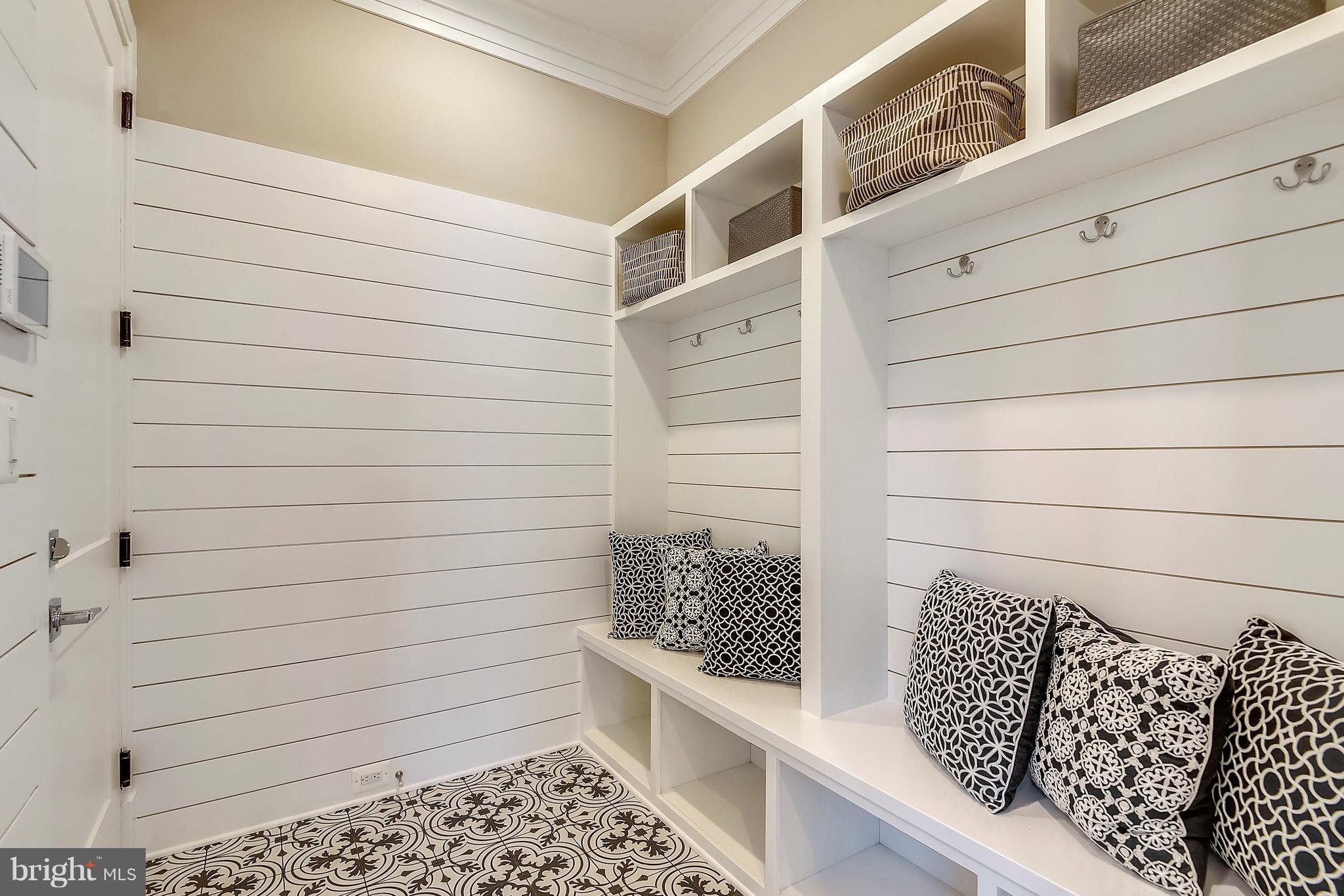 7204 Marbury Road Bethesda, MD 20817 - Photo 25 of 58 Mudroom with Built-In Cubbies